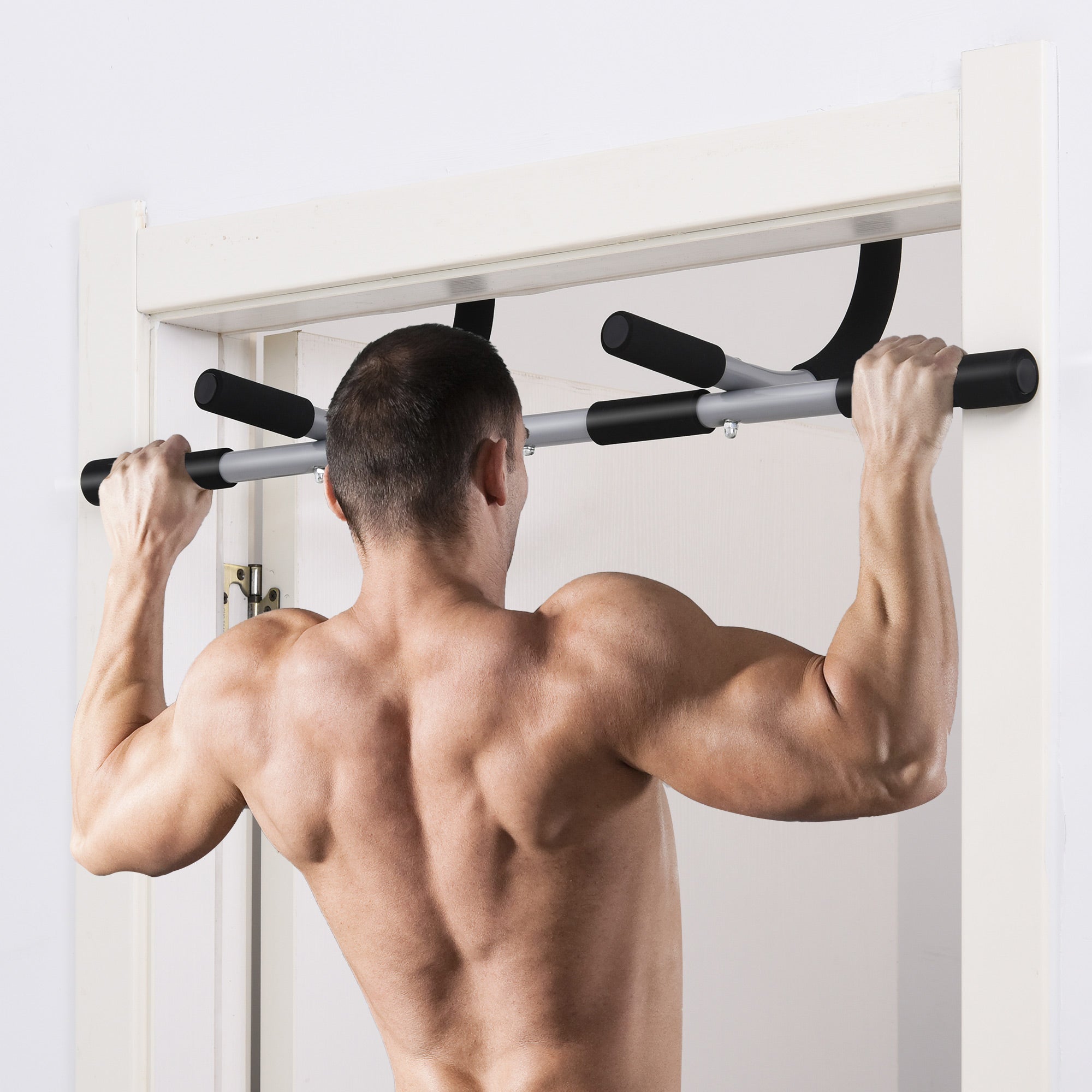 Pull-Up Bar for Doorway Home Fitness Door Horizontal Bar Indoor Gym Upper Body Workout-1