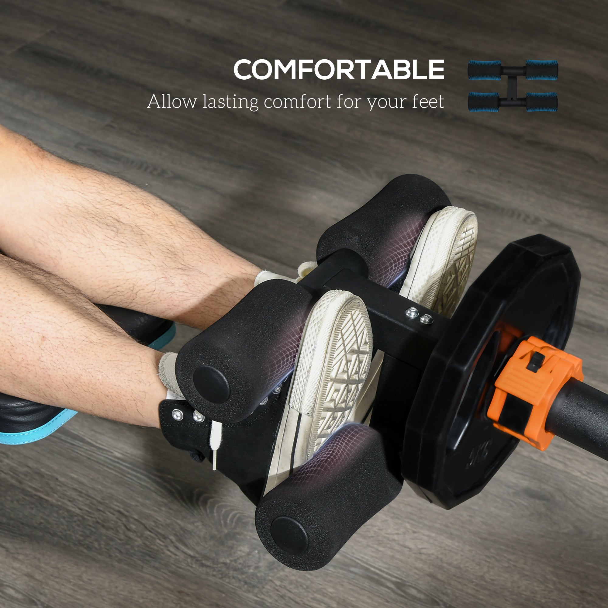 Tibialis Trainer Tib Bar for Lower Leg Strengthening - Black-4