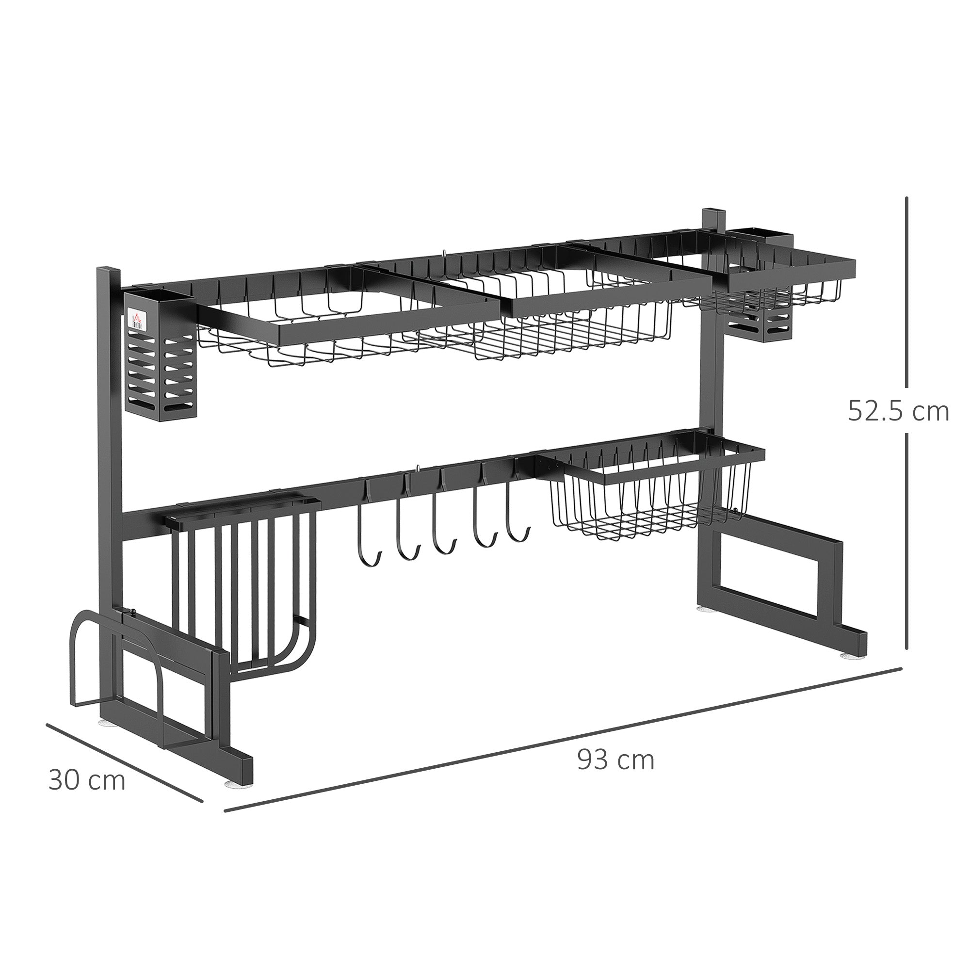 93cm Modular Over-Sink Drying Rack-2