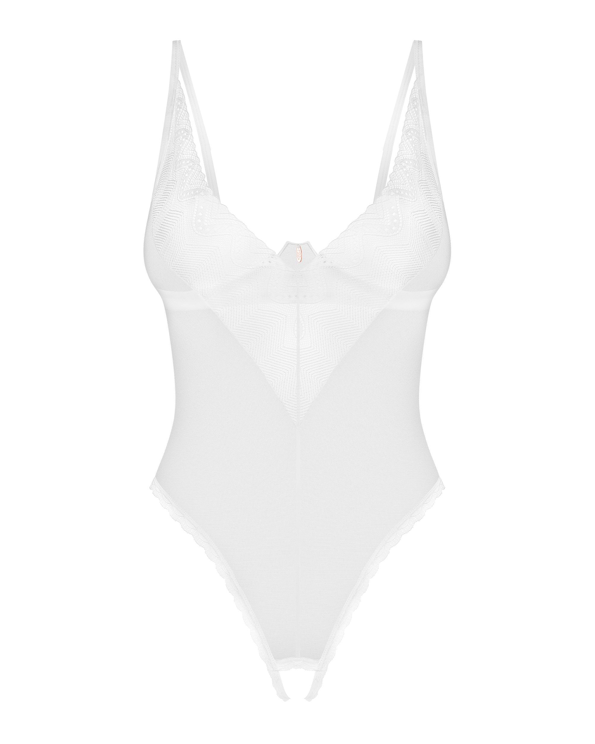 Sexy Sheer Crotchless Teddy Obsessive Alissium-1