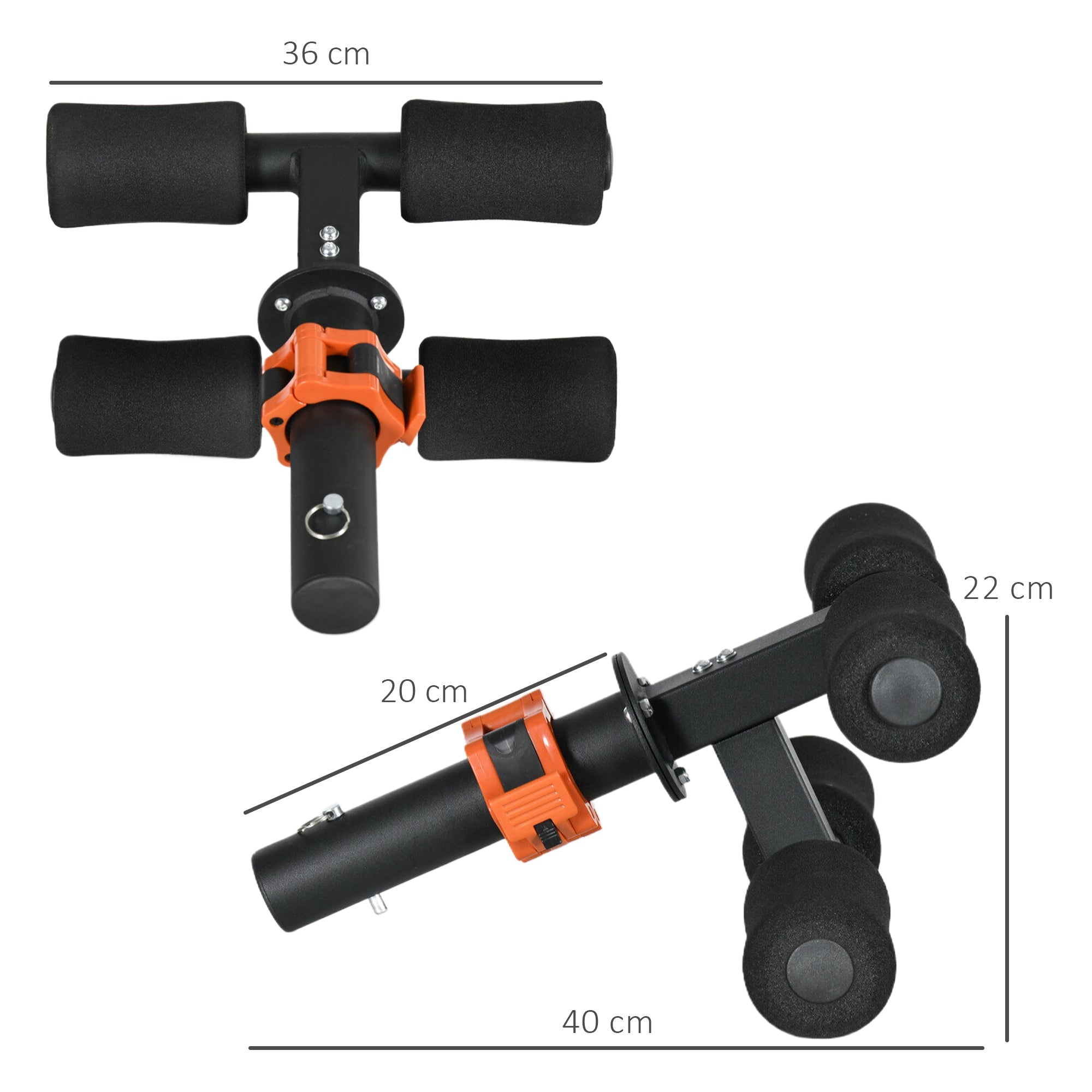 Tibialis Trainer Tib Bar for Lower Leg Strengthening - Black-2